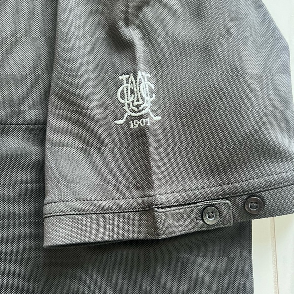 Adidas Climacool Lightweight Short Sleeve Golf Polo Dual Pocket with Logo Size M - Picture 3 of 4